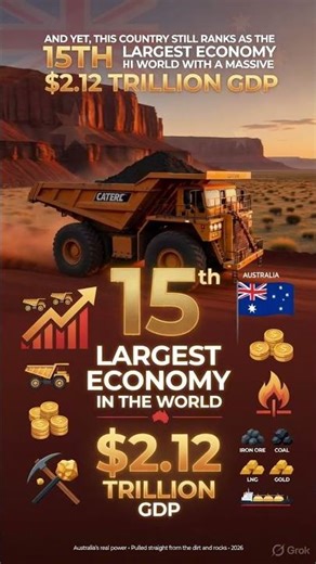 Australia’s Economic Secret in 2026: Mining + Services Powering $2.12 Trillion Economy