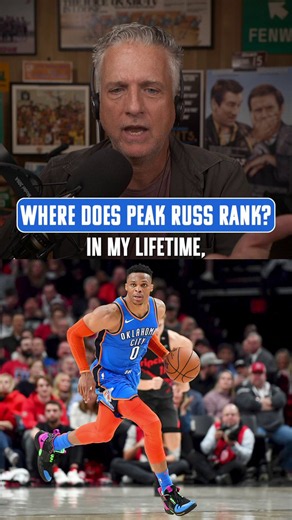 Where does peak Russell Westbrook rank among guards from the last 20 years? 🤔 https://t.co/ymJXudvebd