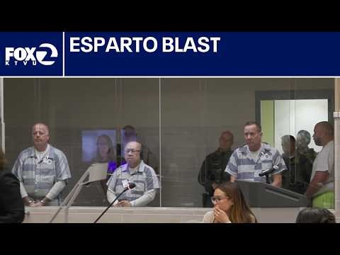 Esparto fatal fireworks explosion: Suspects appear in court