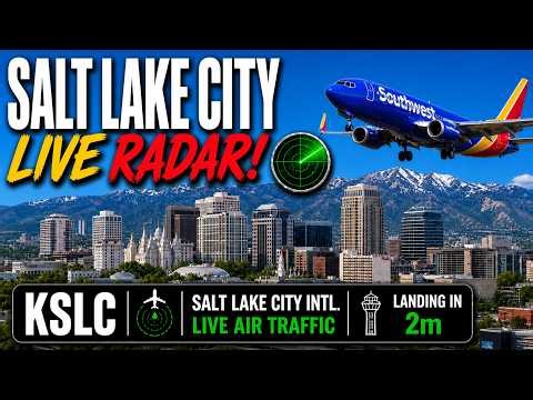 KSLC Airport Salt Lake City Utah • AirNav radar • LiveATC