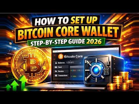 How to Set Up Bitcoin Core Wallet (Step-by-Step Guide) | Beginner Friendly 2026