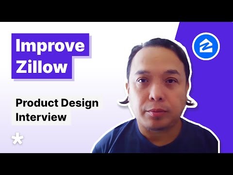 Improve Zillow | Product Design Mock Interview (with Senior PM)