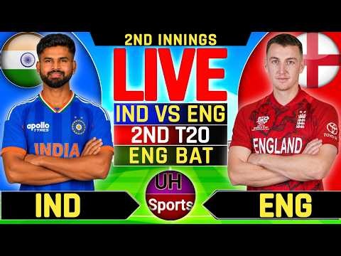 IND vs ENG Match Live | Live Match India vs England, 2nd T20 2026 | Live Cricket Score Commentary