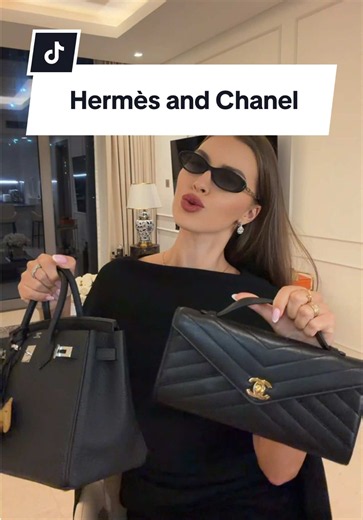 Hermès and Chanel: short video featuring MariannaVanLeeuwen