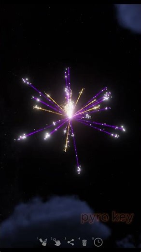 Palm tree purple 2 Rocket - Fireworks mania #fireworks #fireworksmania #pyro #pyrotechnica