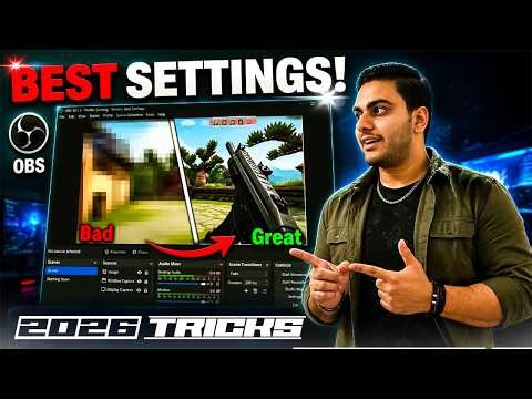 OBS Best Settings for 4K Recording (2026) | Beginner Guide for Smooth, Lag-Free Quality