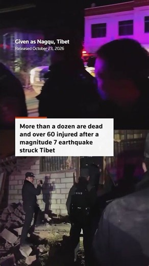 Rescuers race to find survivors of Tibet quake