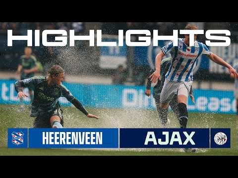 Highlights Heerenveen - Ajax | Vriendenloterij Eredivisie