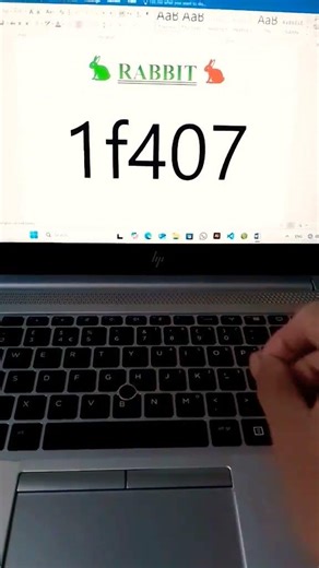 #msword MS Word Rabbit Drawing Easy Tutorial | Step-by-Step Cute Bunny 🐰 #computer #skhanemojyart