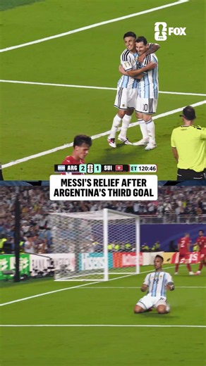 Messi knew it was locked after this one