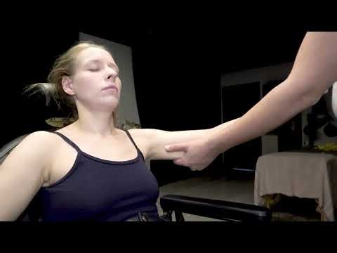 Female ASMR Head Massage Body Massage Face Massage Leg Massage