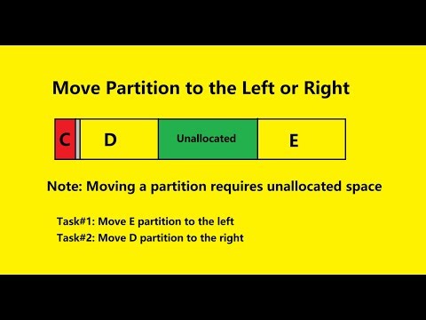 Move a Partition or Volume to the Left or Right [No Data Loss]