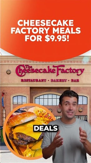 Cheesecake Factory for $9.95?!👀✨