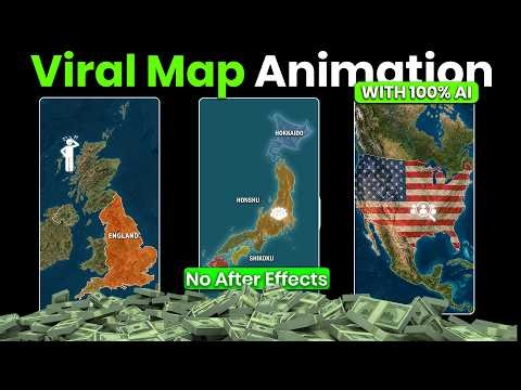I Found the Easiest Way to Make Viral Map Animations