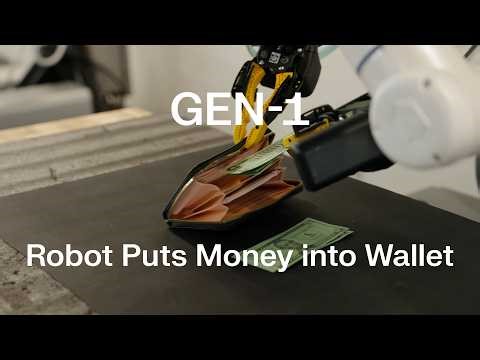 人のように財布へお金を入れる--次世代AIが「ロボットの器用さ」を劇的に変える