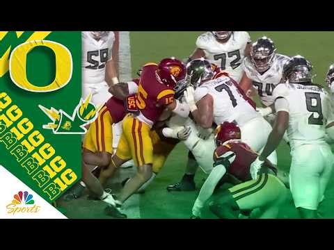 Oregon punches in final touchdown to put USC to sleep | Big Ten on NBC Sports