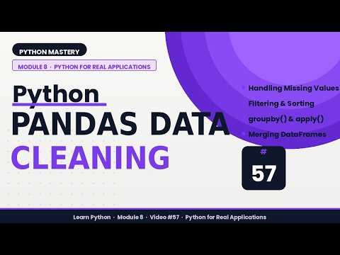 Data Cleaning in Python | Pandas Data Cleaning Tutorial | HNM Technologies