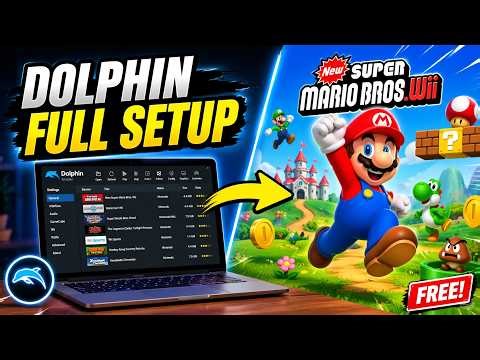 Dolphin Emulator Fast Setup (Windows/Mac/Linux)–Play Wii Games on Laptop #gaming