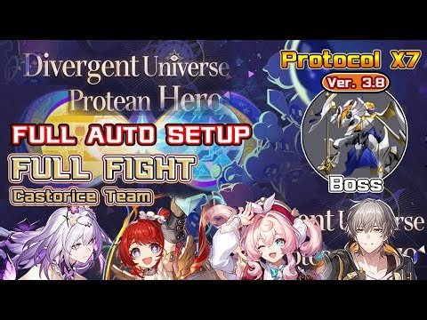 Divergent Universe New Protean Hero (3.8) - Protocol X7 - Castorice - Full Run - Nikkador