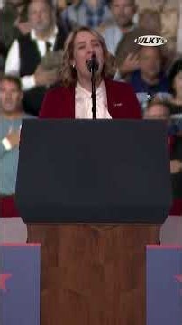 National anthem kicks off Trump rally in northern Kentucky