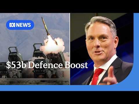 Government to boost defence spending by $53b over a decade | ABC NEWS