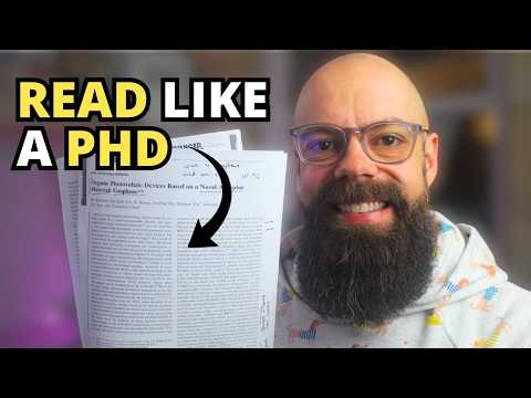 Read Like a PhD: You're Doing Research Papers Wrong