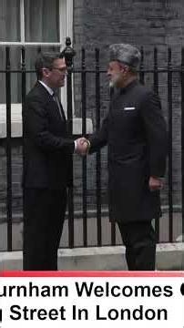 Britain’s PM Andy Burnham Welcomes Oman’s Sultan Haitham bin Tariq at 10 Downing Street | AC1E