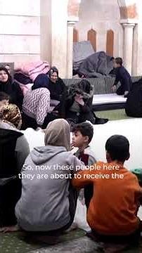 Displaced families crowd shelters amid renewed fighting in Aleppo | AJ #shorts