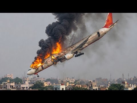 50 Shocking Plane Crashes And Mistakes Caught On Camera 