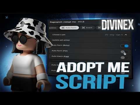 Adopt Me Script | Roblox x Adopt Me Scripts [Menu] | Trade Scam, Auto Farm, Visual Pet & More