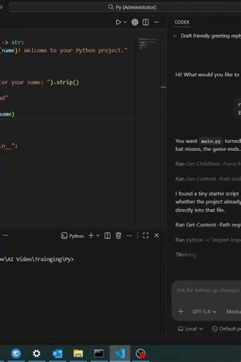 Python Game In 5 Min