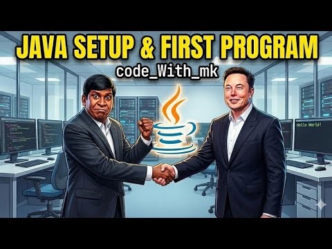 உங்க முதல் Java Code-ஐ எழுதுவோமா? 🔥 | Java Setup & First Program Explained in Tamil | Class #2