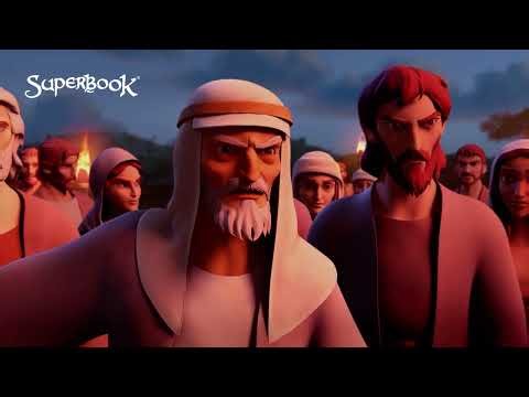 God Will Never Leave His Children | Superbook - Joshua and Caleb English Clip