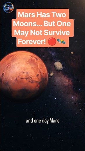 Mars Has Two Moons… But One May Not Survive Forever! 🔴🛰️