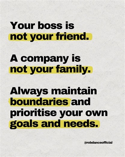 Marketing tips | Quotes about a company not being your family, Quotes for your boss, Your boss is not your friend quote