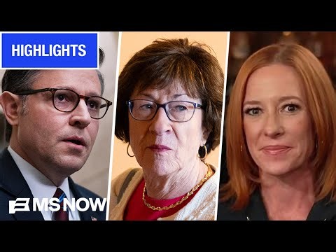 28 days to midterms: ‘Nosedive situation’ for GOP, Psaki hosts from Maine | MS NOW Highlights