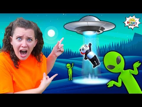 Let’s try ALIEN UFO HUNTING with Combo Panda!!!
