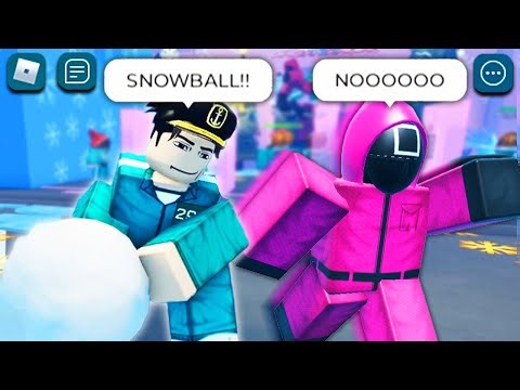 Roblox Squid Game 3 Funny Moments (WINTER ❄️)