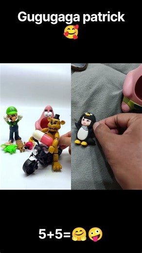 Unboxing and Review: Super Mario Bros - Mario vs Patrick Star & Golden Freddy toys Fun ASMR Video 😍