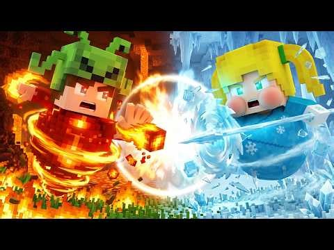 Mischievous Twins: Alien and Ladybug Turn the House Upside Down - Minecraft Animation