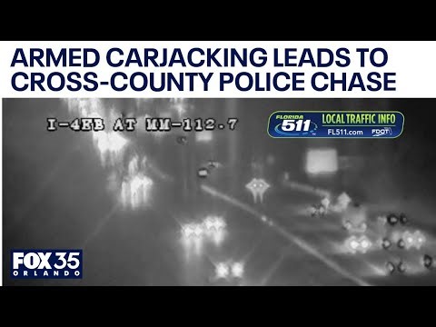 Winter Park armed carjacking leads to police chase on I-4
