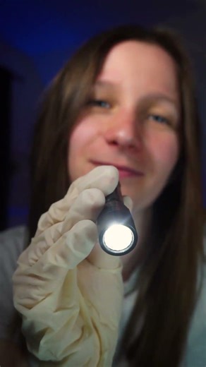 ASMR Quick Face Examination 💆🏽 #asmr #asmrsounds #asmrshorts #asmrvideo #tingles #asmrroleplay #rp