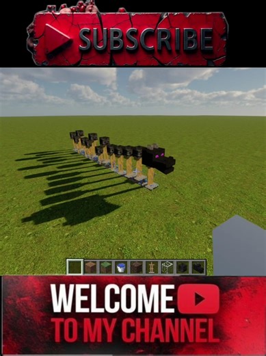 I create a legendary Azure dragon in Minecraft #minecraft #minecraftshorts #youtubeshorts