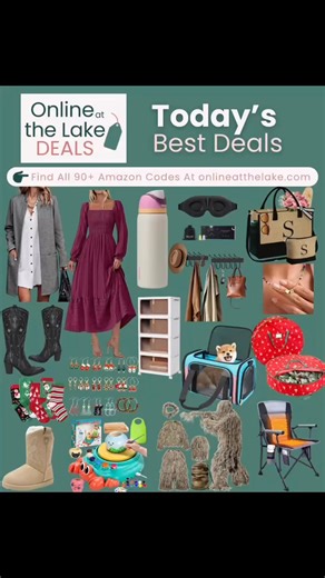 🛍️ Today’s deals are live. New price drops, solid everyday finds, and a few really good surprises in today’s lineup. Everything is updated and easy to browse on the site. ➡️ https://onlineatthelake.com/ If you’re trying to stretch your dollars a little further this week, this is a good place to start. | Online At the Lake Deals