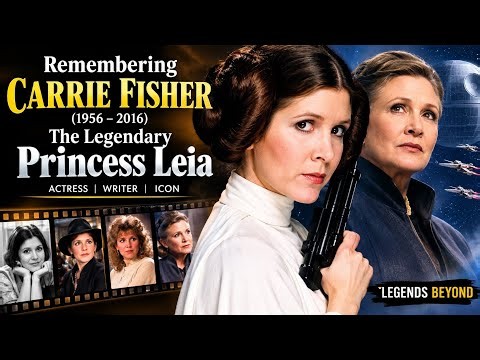 Carrie Fisher Birth Anniversary | The Legendary Princess Leia of Star Wars || Legends Beyond