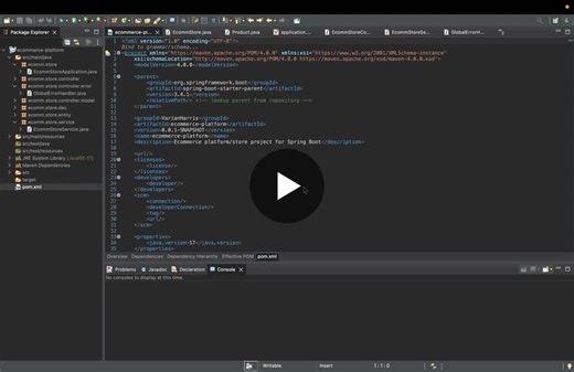 Spring Boot E-Commerce API Project: Final Capstone | Varian Harris posted on the topic | LinkedIn