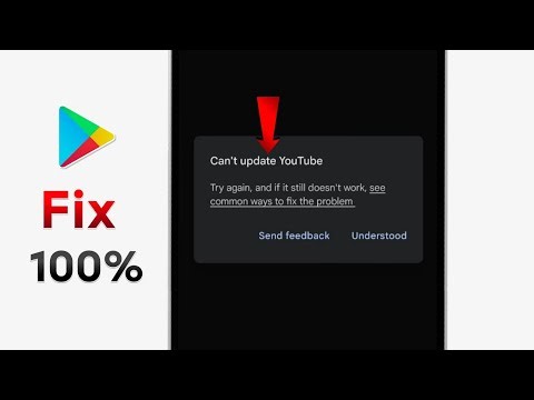 Fix Play Store Can't Update App Problem | Google Play Store Can't Update Apps Problem Solve