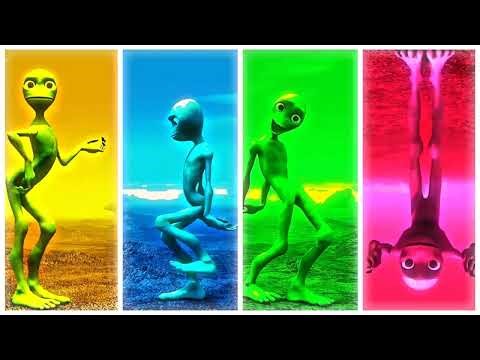 Dame Tu Cosita Alien Dance Challenge No Music (8 Minutes Long Version) 🤫👽