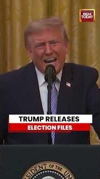 Trump Releases Intelligence Files Claiming U.S. Election Systems Face Major Cybersecurity Risks