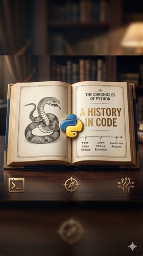 The Rise of Python: A History in Code 🐍⚕️#study #python